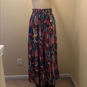 SHEIN Multicolor Wide Leg Pants